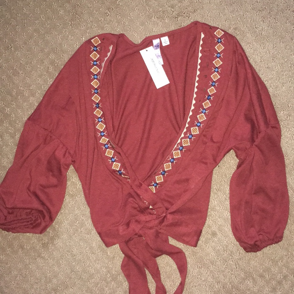 Wrap shirt